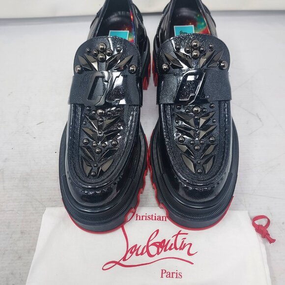 CHRISTIAN LOUBOUTIN Marvel WOMENS The Amazing Loubi Loafer Shoe - Picture 9 of 10